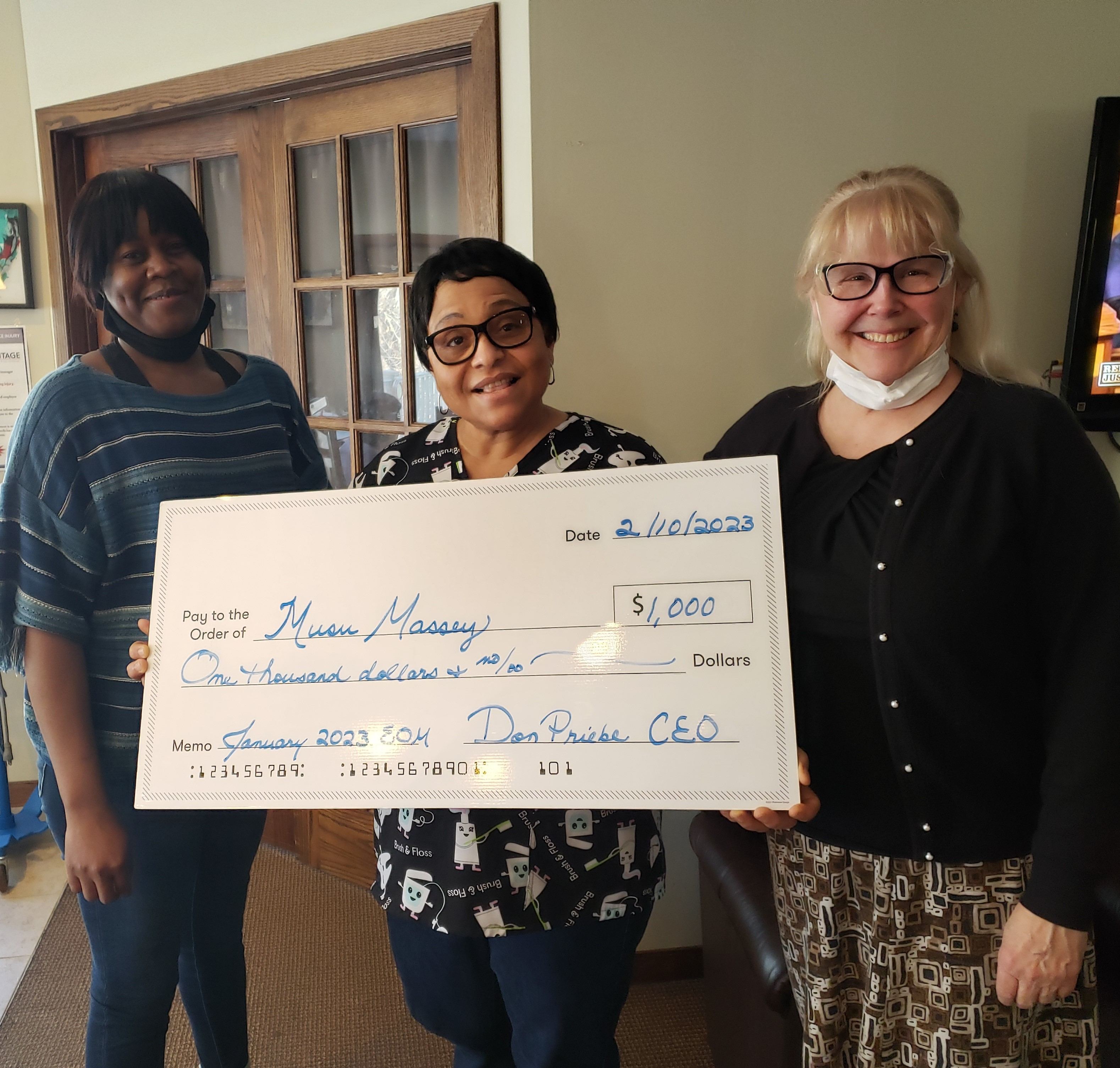 Employee of the Month - January 2023 - Homeward Bound, Inc.